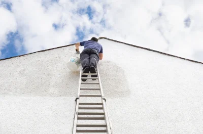 Peinture extérieure à Cezay — façades et ravalement